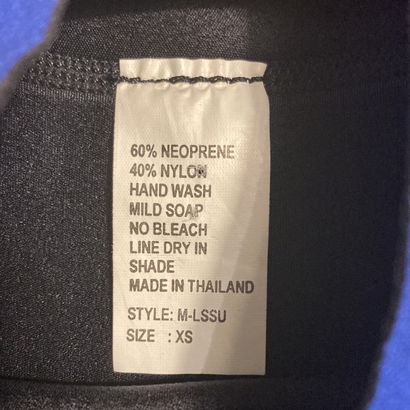 CBSC Cocoa Beach Surf Co. Men’s Mega-Flex Surf Shirt Size XS Spring suit wet new - Picture 6 of 10